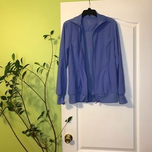 Cherokee Infinity Scrub Jacket Ciel blue